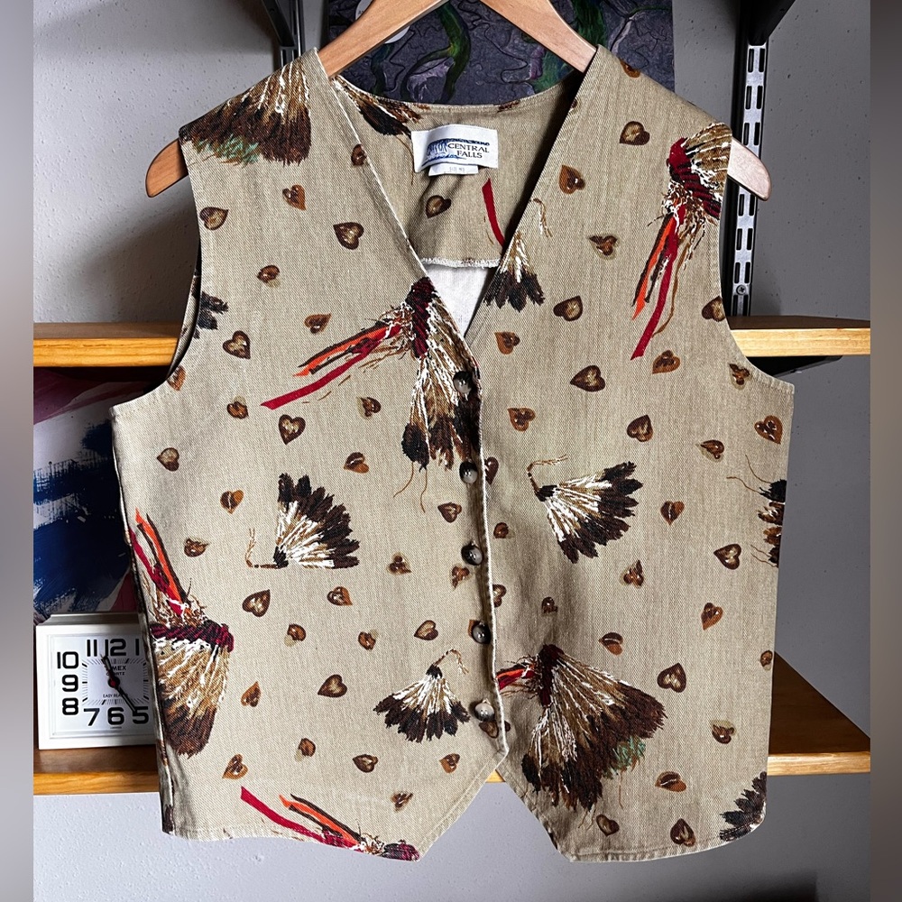 Vintage Western Boho Vest